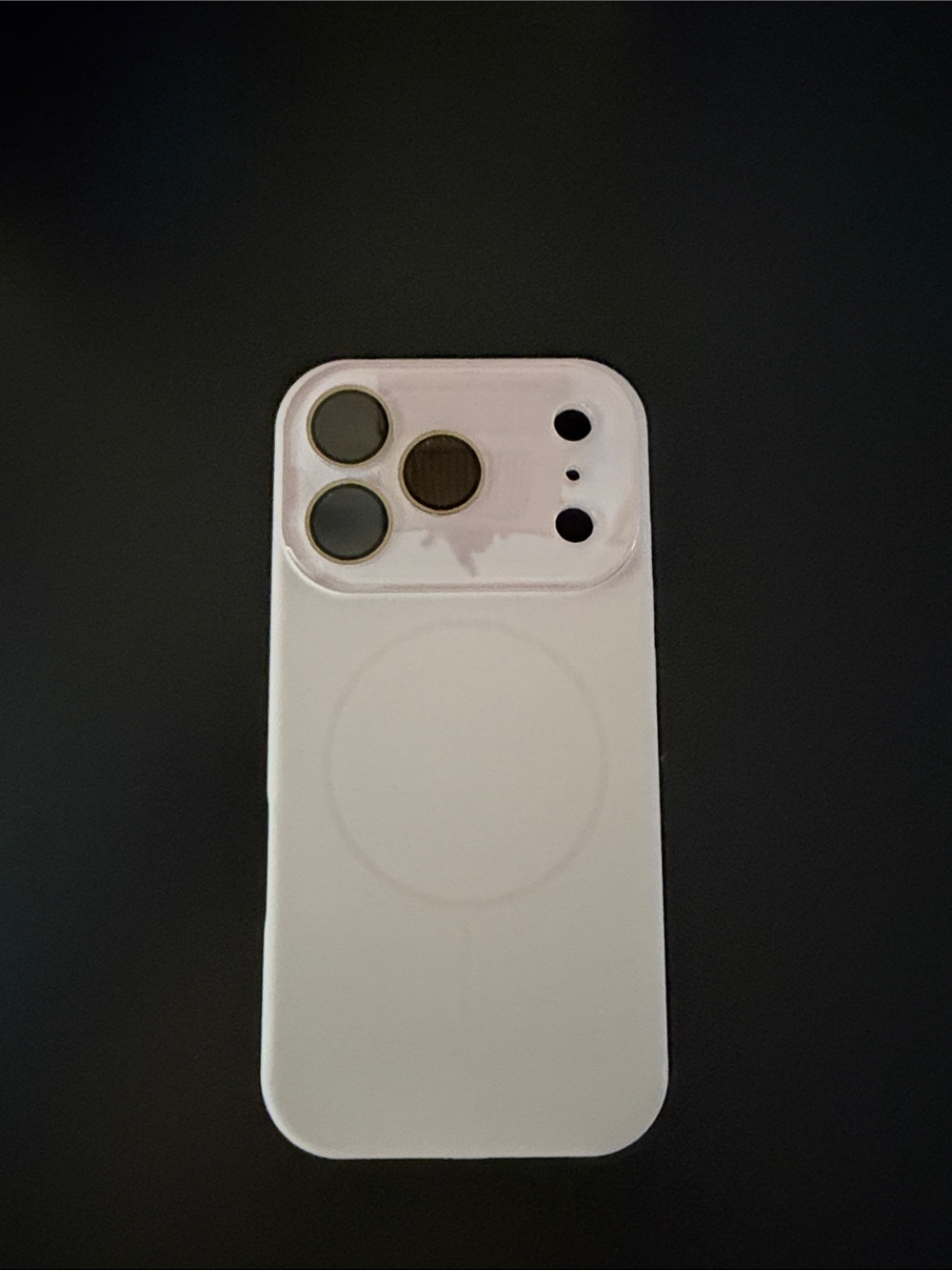 iPhone 17 pro light pink MagSafe-Compatible Phone Case with Camera protection